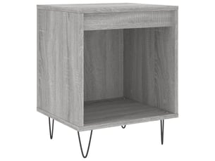 Table de chevet - cabinet de chevet - table de nuit sonoma gris 40x35x50 cm bois d’ingénierie
