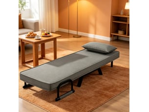 Fauteuil convertible  DESVIAE Tissu gris