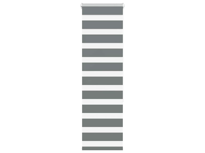  Store zèbre, store de fenêtre gris foncé largeur du tissu 45,9 cm polyester cf48599  - Conforama B