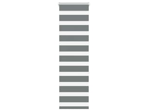 Store zèbre, store de fenêtre gris foncé largeur du tissu 45,9 cm polyester cf48599