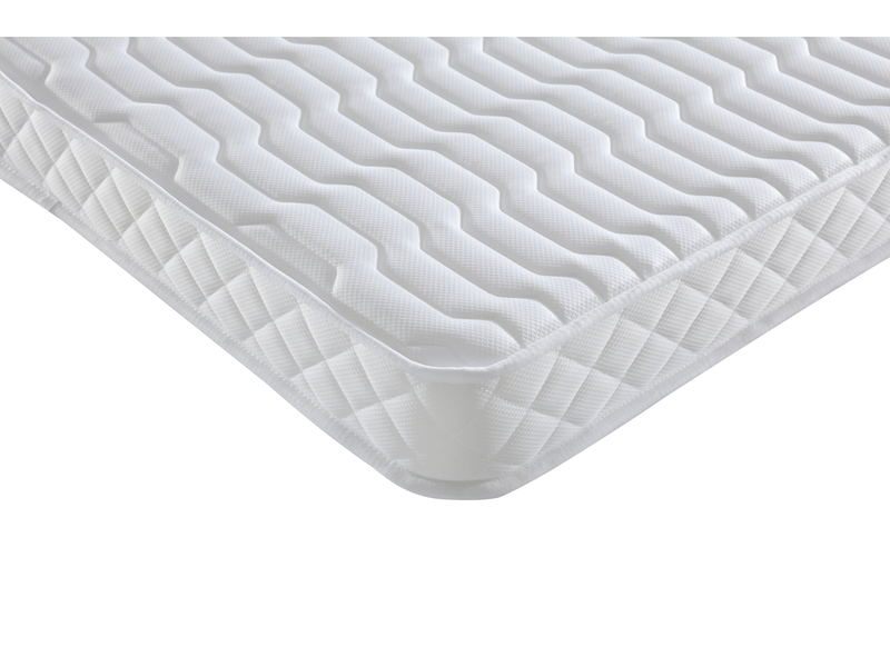 Matelas souple pour tous bz 140x200 x 15 cm + contact avec contact latex sur face hiver - dim assise 60 cm - 5 zones de confort - face été et ame rembourrage 100 % polesther - âme 100 % polyuréthane poli lattex haute résilience - - Conforama E