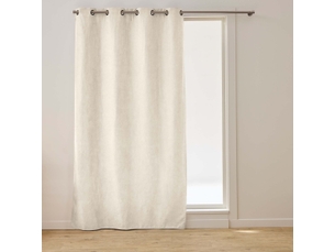 Rideau isolant thermique isolia 140x260cm naturel