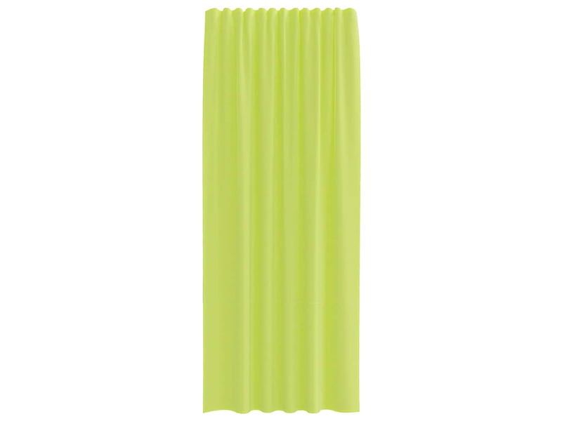  Lot de 2 rideaux en voile, voilages à œillets vert pomme cf44284  - Conforama D