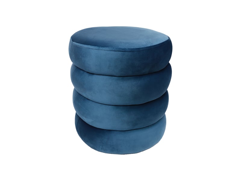 Pouf bleu  - Conforama B