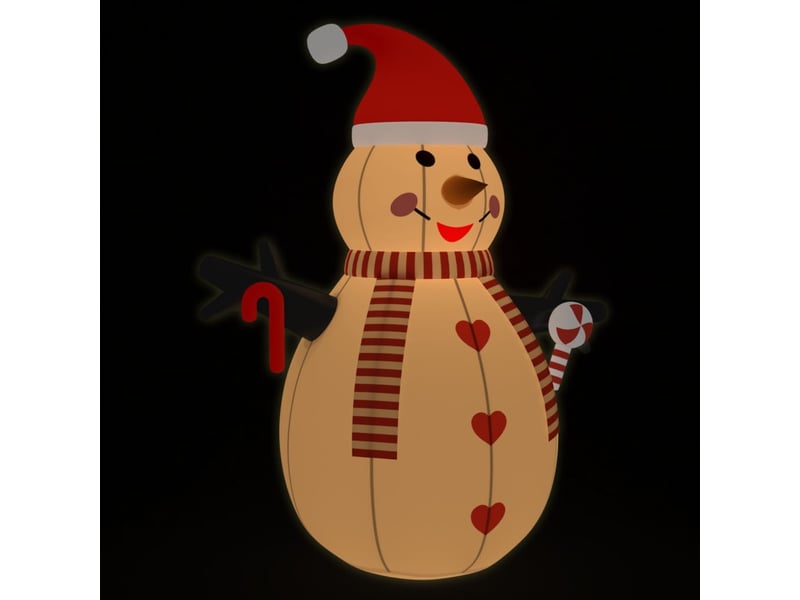  Bonhomme de neige gonflable avec led 250 cm cf62134  - Conforama A