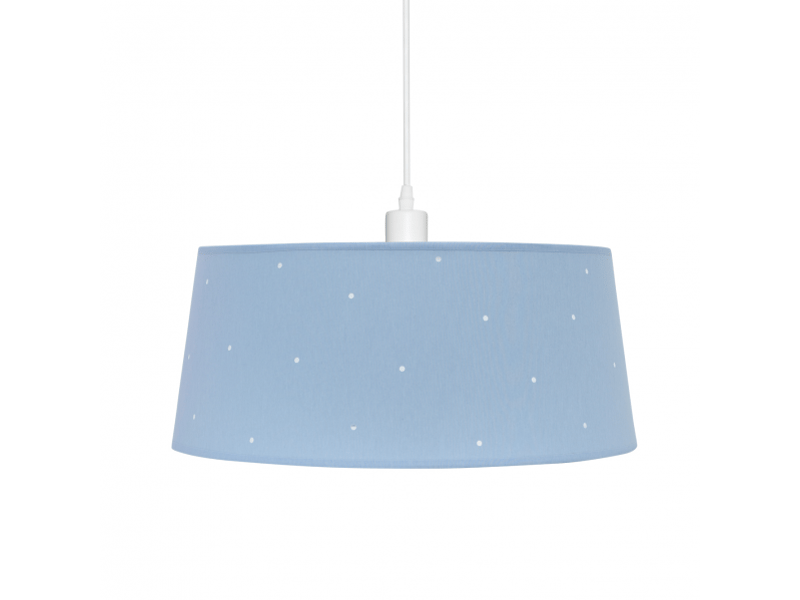  Suspension enfant fabrilamp consciencia bleu ciel 1xe27 hauteur réglable 35-102 cm ø40 cm 122894008 - Conforama C