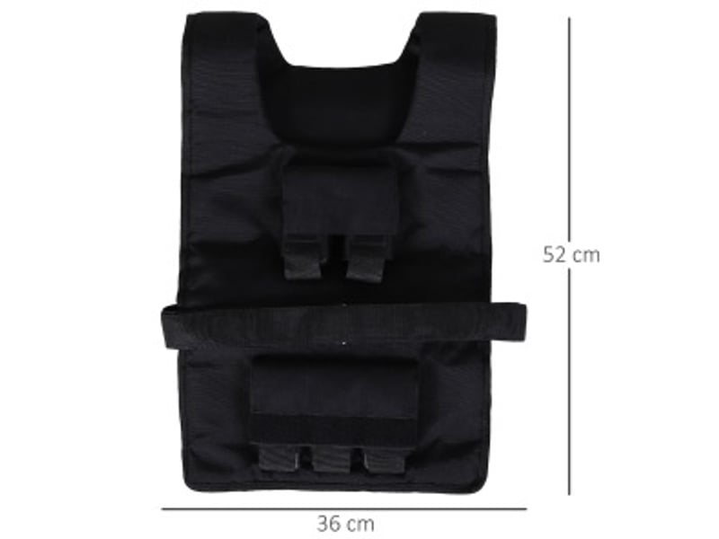 Lesté réglable 30 kg 36x52 cm – noir – 30 poids en fer de 1 kg pour entraînement sportif intensif - Conforama C