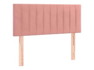 Tete de lit A poser largeur 80 cm rose