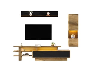Meuble tv coloris bicolore 120 cm SWEIKO