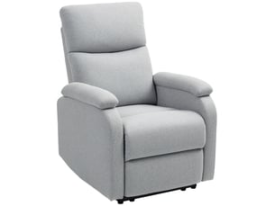 Fauteuil relax électrique RAELUNYI Cuir / Tissu noir