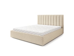 Lit coffre 160x200 cm MASSENO   coloris beige