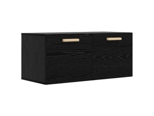 Etagère 80 cm coloris noir  