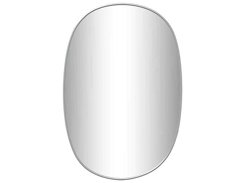  Miroir mural argenté 50x35 cm cf62806  - Conforama A