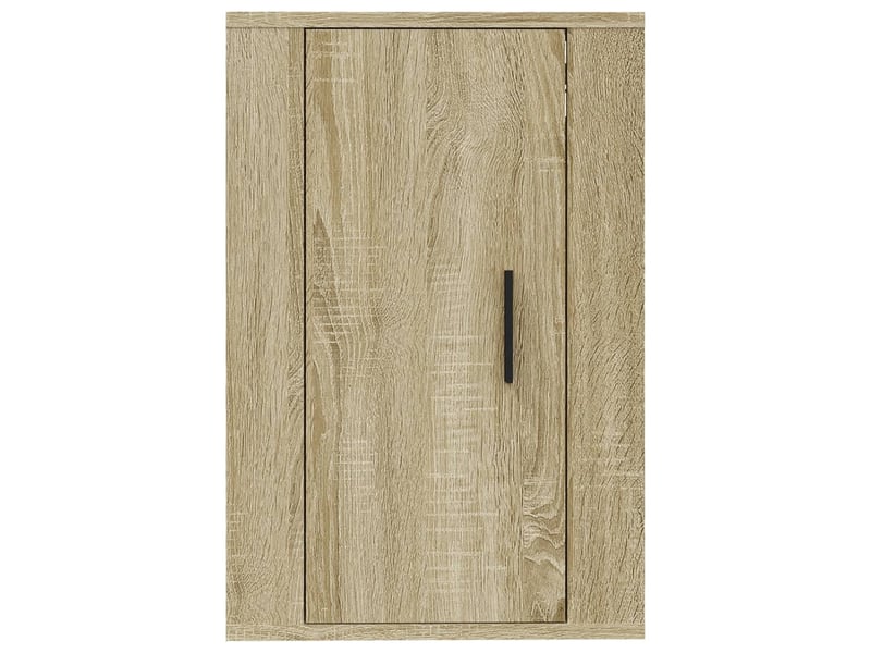  Lot de 2 meuble tv mural, meuble tv suspendu chêne sonoma 40x34,5x60 cm  - Conforama E