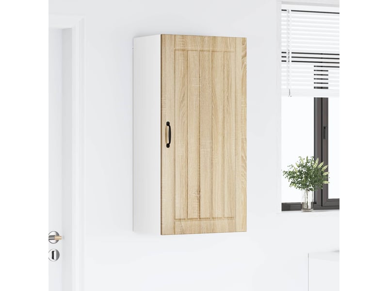 Meuble mural de cuisine, armoire de cuisine chêne sonoma 50x31x100cm shl5912 - Conforama D