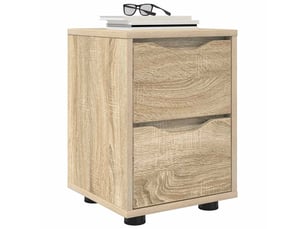 Table de chevet - cabinet de chevet - table de nuit chêne sonoma 30,5 x 30 x 43 cm