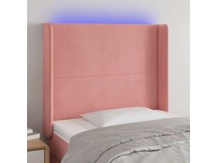 Tete de lit A poser largeur 103 cm   rose