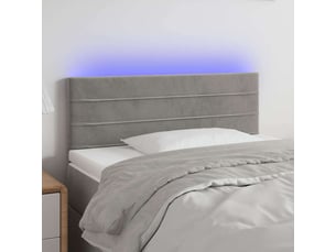 Tete de lit A poser largeur 100 cm <strong></strong> <strong></strong> argenté