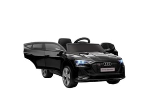 Voiture électrique audi e-tron sportback sous licence, 12 v, 5 kmh, télécommande 2,4g, phares led, musique, usb mp3