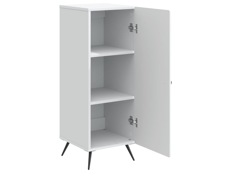  Buffet - bahut - meuble de rangement blanc 33 x 34,5 x 90 cm bois d'ingénierie  - Conforama E