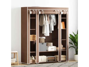 Armoire <strong></strong> <strong></strong> coloris marron largeur 150 cm