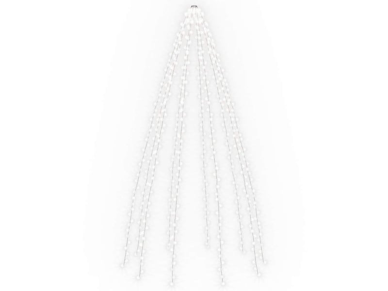 Guirlande lumineuse avec 500 led blanc froid 500 cm intext cf62414 - Conforama A
