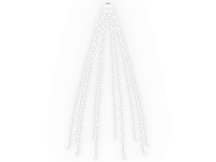 Guirlande lumineuse avec 500 led blanc froid 500 cm intext cf62414