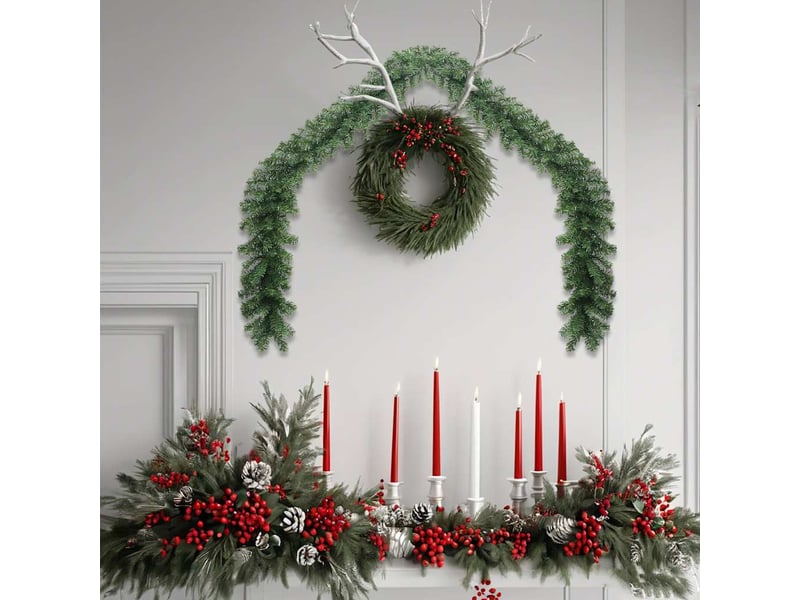  Guirlande de noël pvc 20 m  - Conforama C