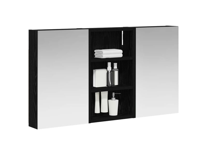  Ensemble de meubles de salle de bain 3 pcs 90x10.5x50 cm shl8945  - Conforama C