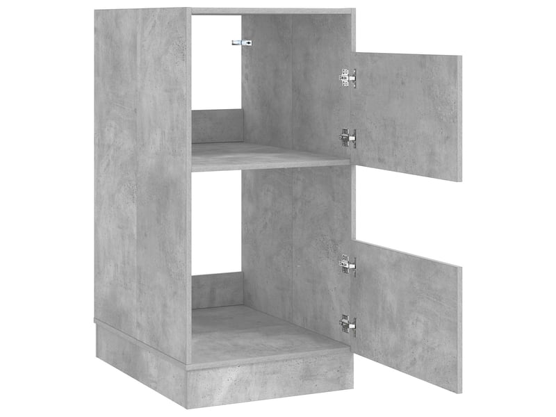 Armoire à laver béton 50x68x102 cm bois d'ingénierie - Conforama E