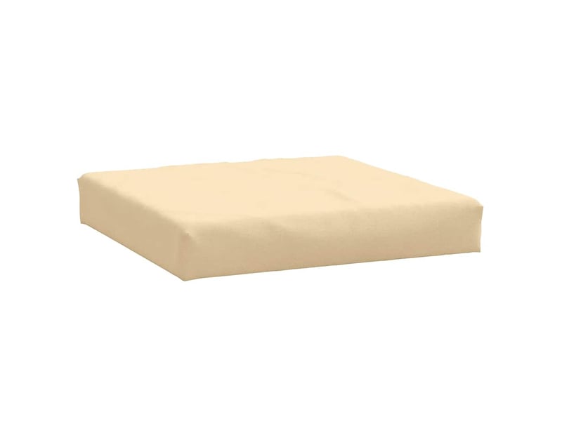  Lot de 2 coussins de palette, coussins de canapé beige mélangé tissu cf59487  - Conforama E