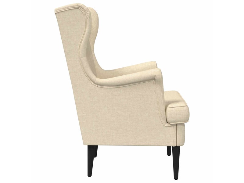  Vidaxl fauteuil crème tissu  - Conforama E