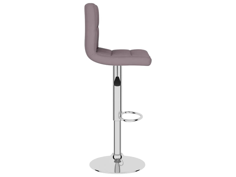  Lot de 2 tabouret de bar, chaise de bar taupe tissu shl87219  - Conforama E