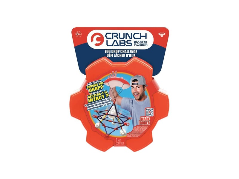  Kit scientifique egg drop challenge avec parachute 8 ans CRU0630996116043 - Conforama B