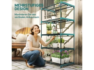 Vitrine coloris vert - x