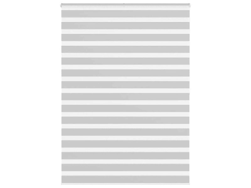  Store zèbre, store de fenêtre gris clair largeur du tissu 155,9 cm polyester cf48482  - Conforama B