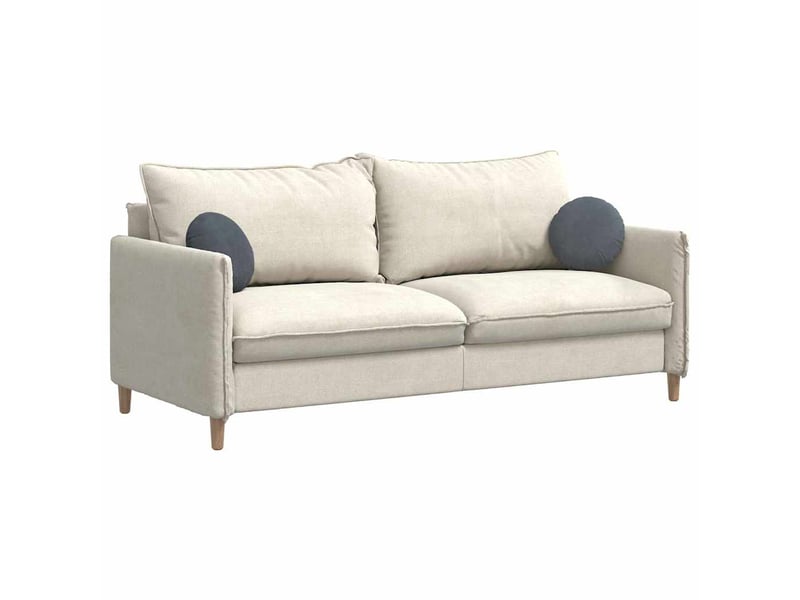  Lot de 2 coussins de siège, coussins décoratifs velours gris foncé ø30 x 13 cm cf59896  - Conforama C