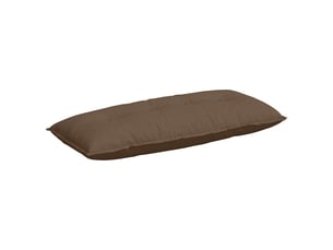 Coussin de dos, coussin de dossier marron 120 x 19 x 50 cm tissu cf54795