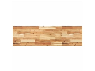 Étagère flottante, panneau de bois 140x40x4 cm acacia massif finition à l'huile cf41581