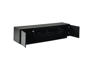 Lit adulte coloris noir 180 cm <strong>SWEIKO</strong>  <strong></strong>