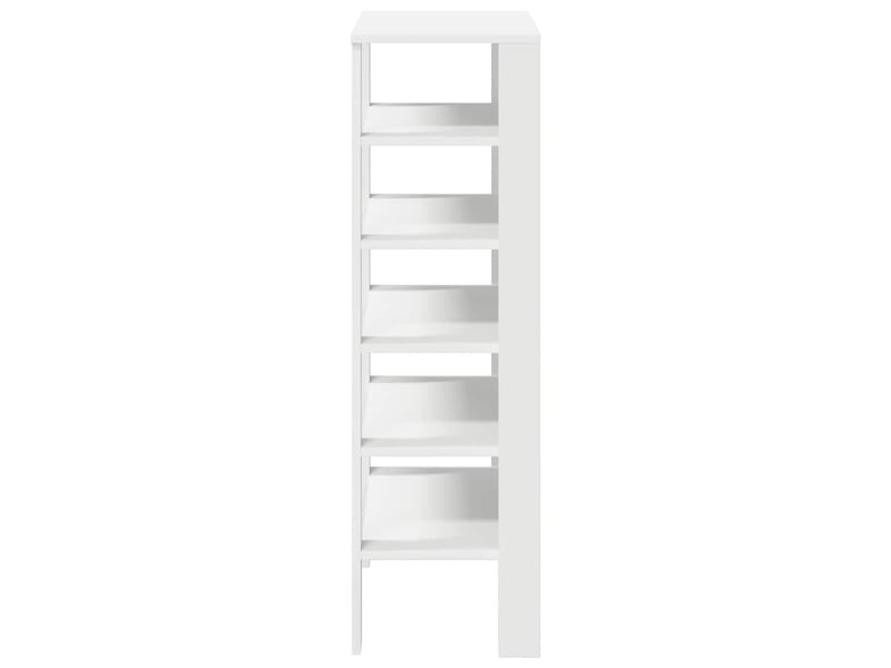  Meuble à chaussures, étagère à chaussures blanc 61x32x105 cm bois d'ingénierie  - Conforama E