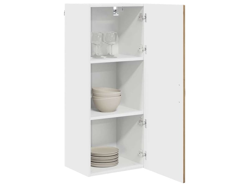  Meuble mural de cuisine, armoire de cuisine chêne artisanal 40x31x100cm shl5328  - Conforama C