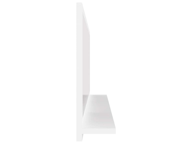  Miroir de salle de bain, miroir de toilette blanc 90x10,5x37 cm aggloméré cf62535  - Conforama E
