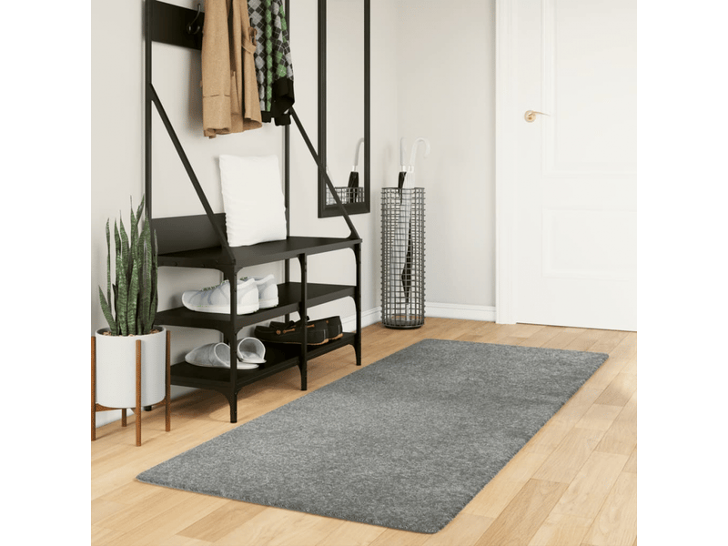  Tapis moderne à poils longs vert 80x200 cm - comfortxl 375296 - Conforama B
