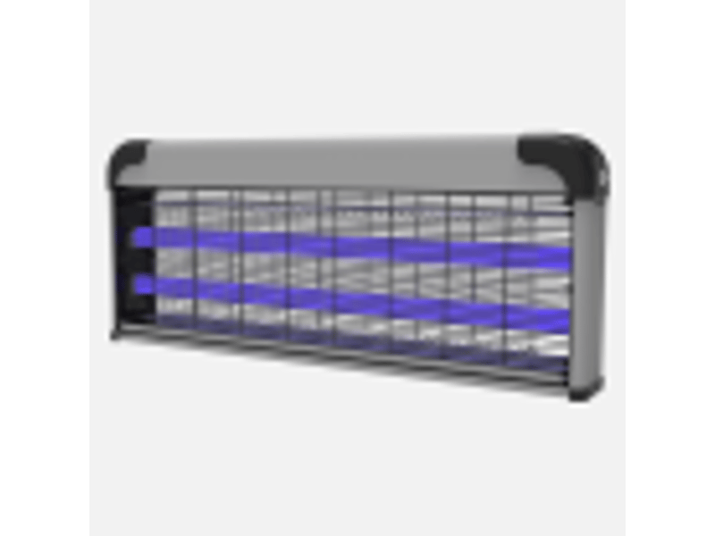  Fabrilamp diablo destructeur d'insectes électrique 40 w, 2 tubes uv, portée 80 - 100 m2, gris et noir 211440045 - Conforama D