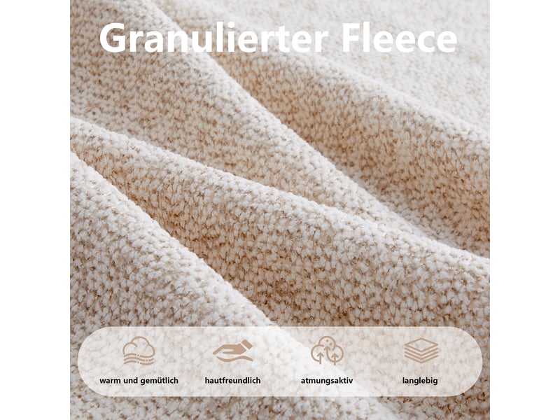  Canapé de salon, canapé pour séjour, beige, sans accoudoirs, mobilier pour espace de vie, pour salon et séjour  - Conforama W