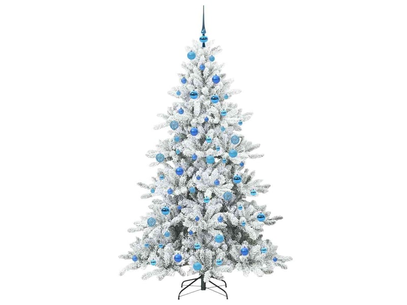Sapin de noël, arbre de noël artificiel à branches articulées blanc 180 cm shl2721 - Conforama D