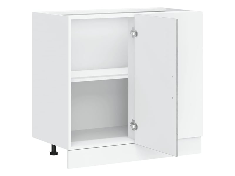  Meuble de rangement, meuble bas de cuisine gris béton bois ingénierie  - Conforama E