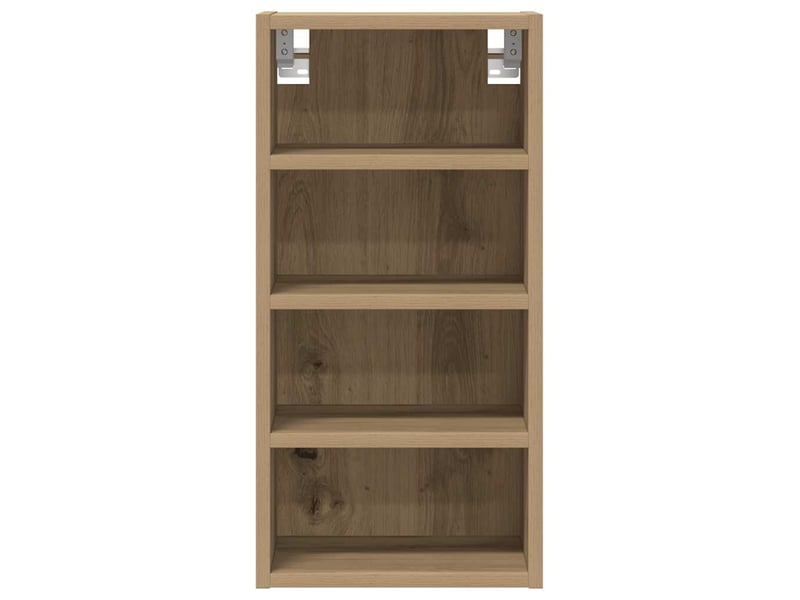  Meuble de rangement, armoire suspendue chêne artisanal 30x29,5x60cm bois d'ingénierie  - Conforama D