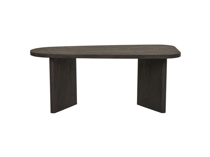 Retz-table basse décor brun foncé 50x100 cm  - Conforama E